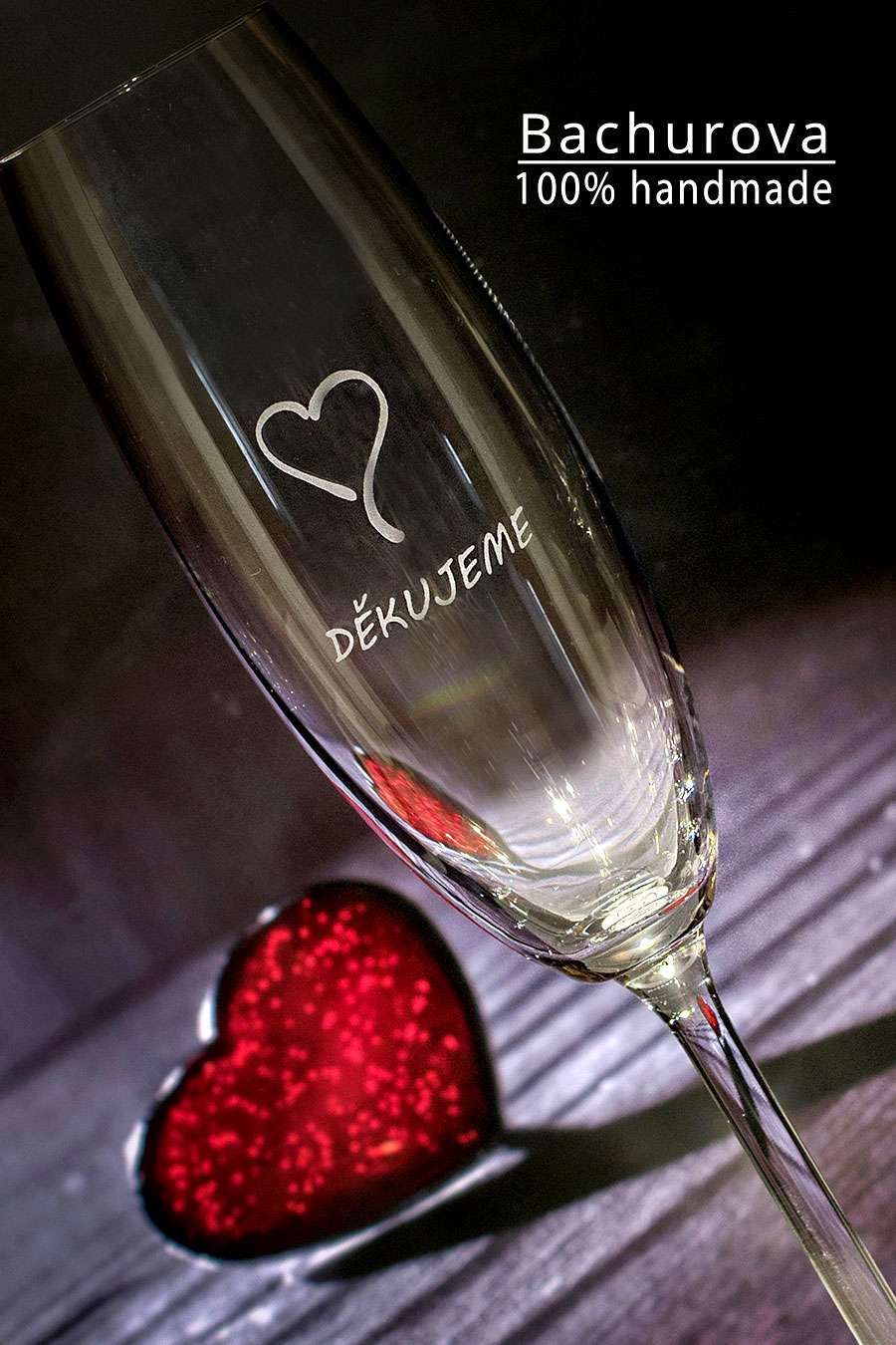 Svatební skleničky_děkujeme