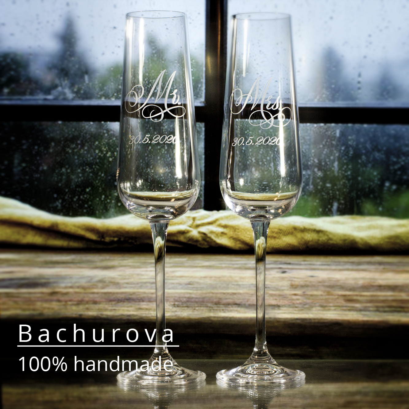 Svatební skleničky_Mr.Mrs.