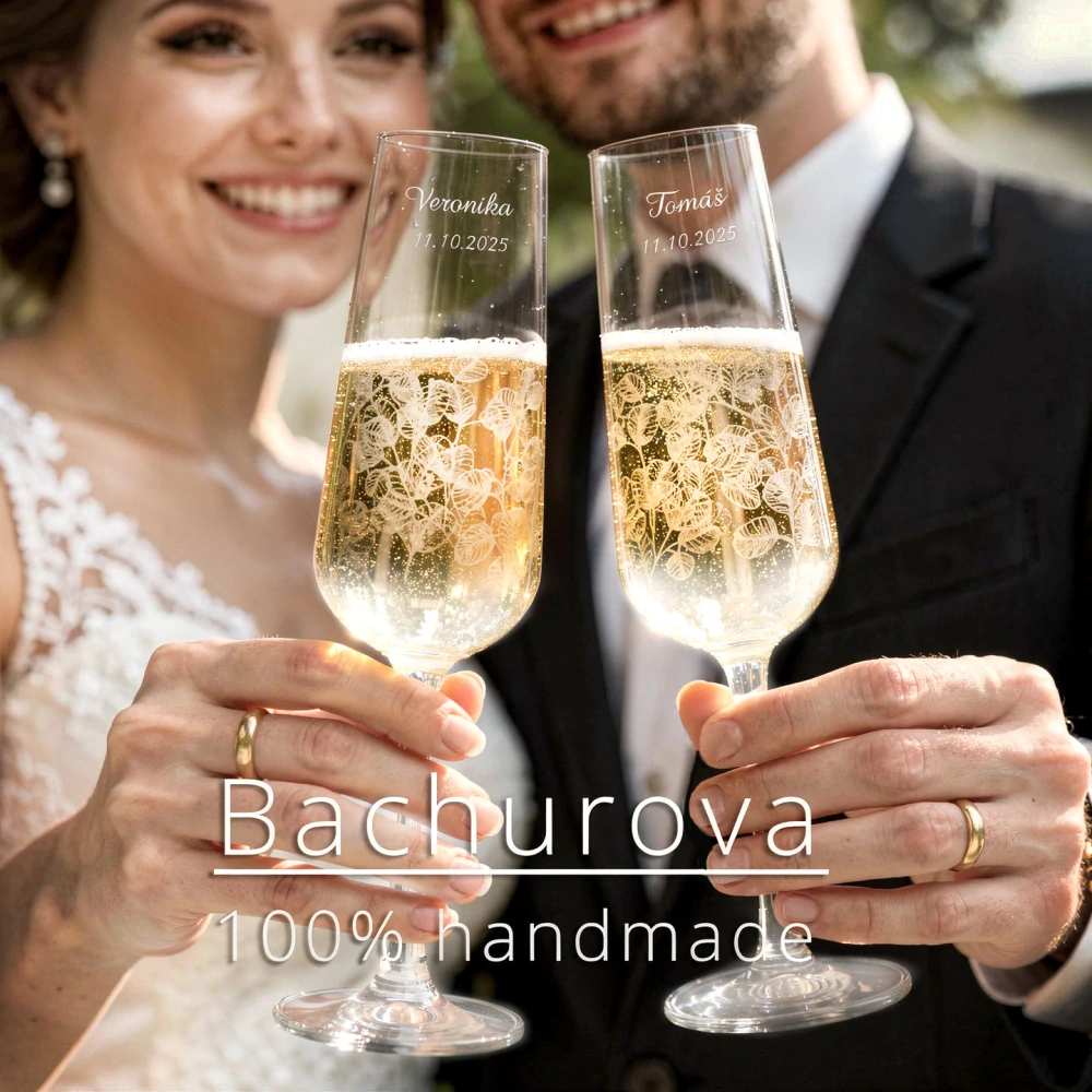 Svatební skleničky_E u k a l y p t u s