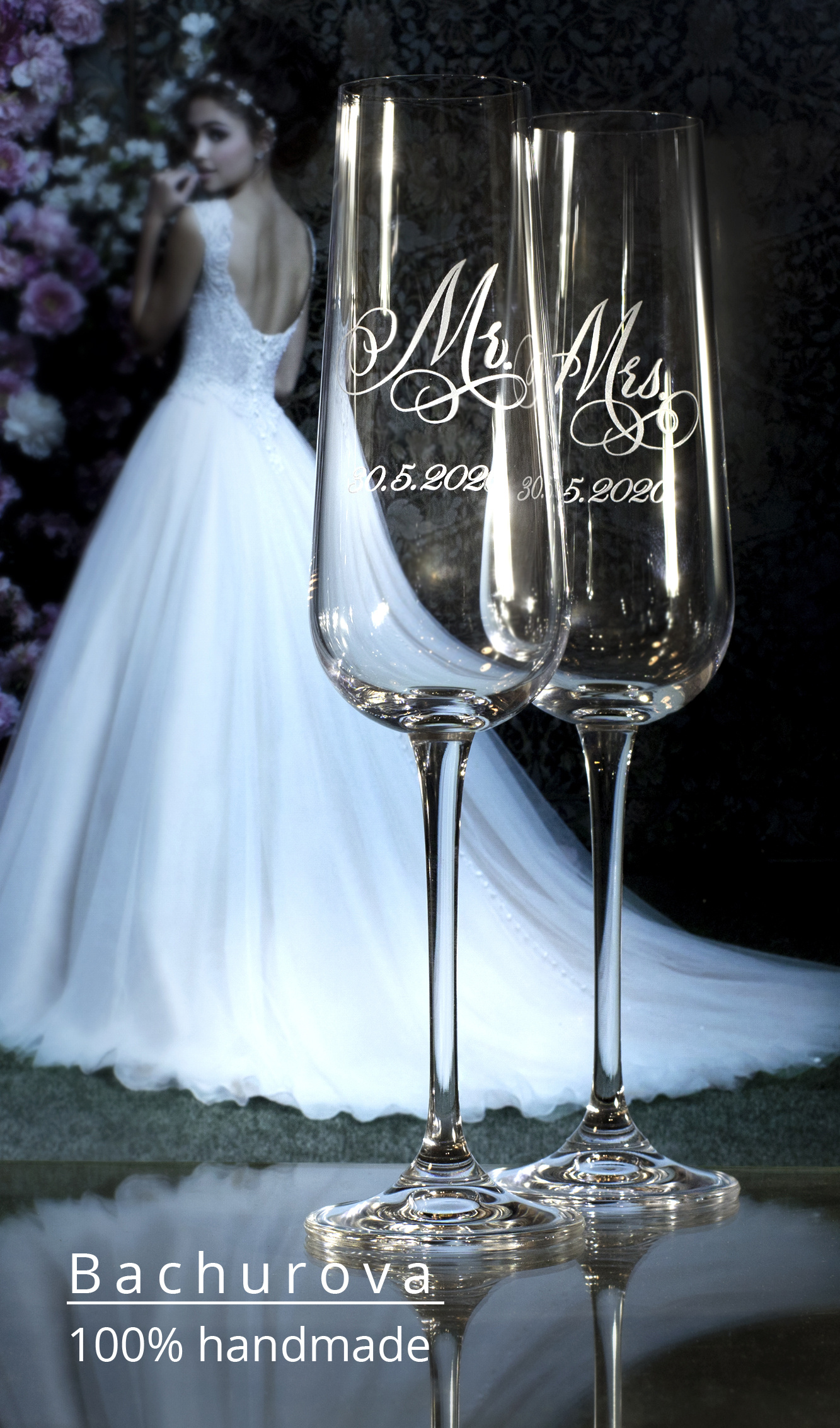 Svatební skleničky_Mr.Mrs.