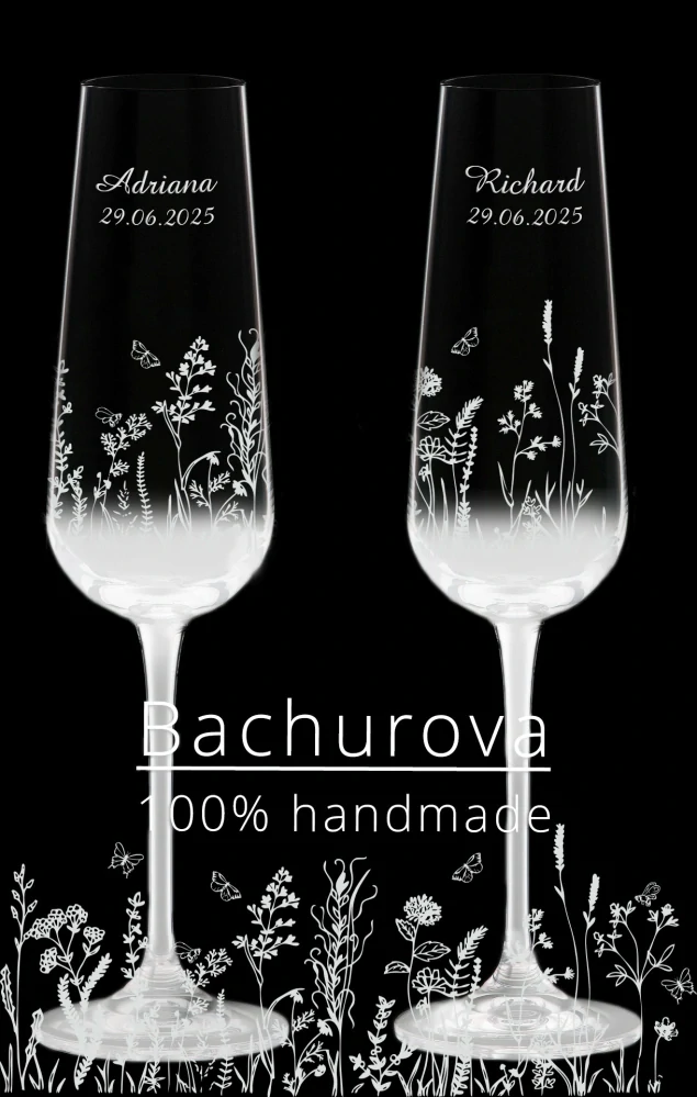Svatební skleničky_Letní louka